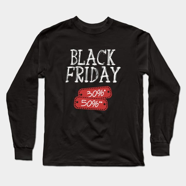 Black Friday T-shirts Long Sleeve T-Shirt by TibA